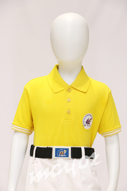 Summer Tshirt Halfsleeves Yellow
